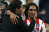 Simeone celebró 10 años en el Atlético de Madrid y recordó el paso de Falcao