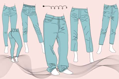 El arte de elegir el jean perfecto: guía de cortes, estilo y actitud