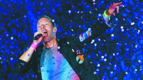 Coldplay: una noche llena de estrellas en Bogotá