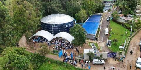Tanque Pekín evitará intermitencia del servicio de agua en barrios de Fusagasugá
