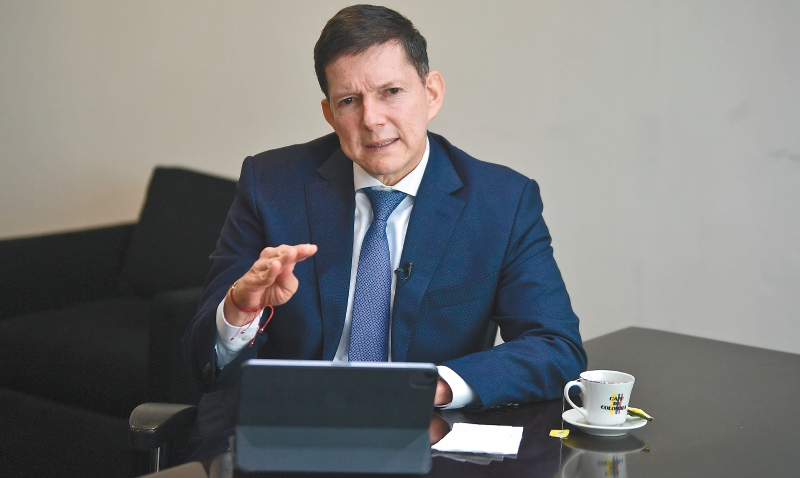 Wilson Ruiz llegó a la cartera de Justicia a finales de 2020 en reemplazo de Margarita Cabello, hoy procuradora general. / Jose Vargas