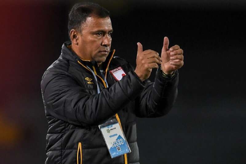 Harold Rivera ha dirigido tres partidos con Santa Fe. / Mauricio Alvarado