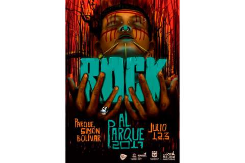 Rock al Parque 2017: este es el afiche oficial