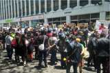 Así protestan los colombianos por derrame de petróleo en Santander
