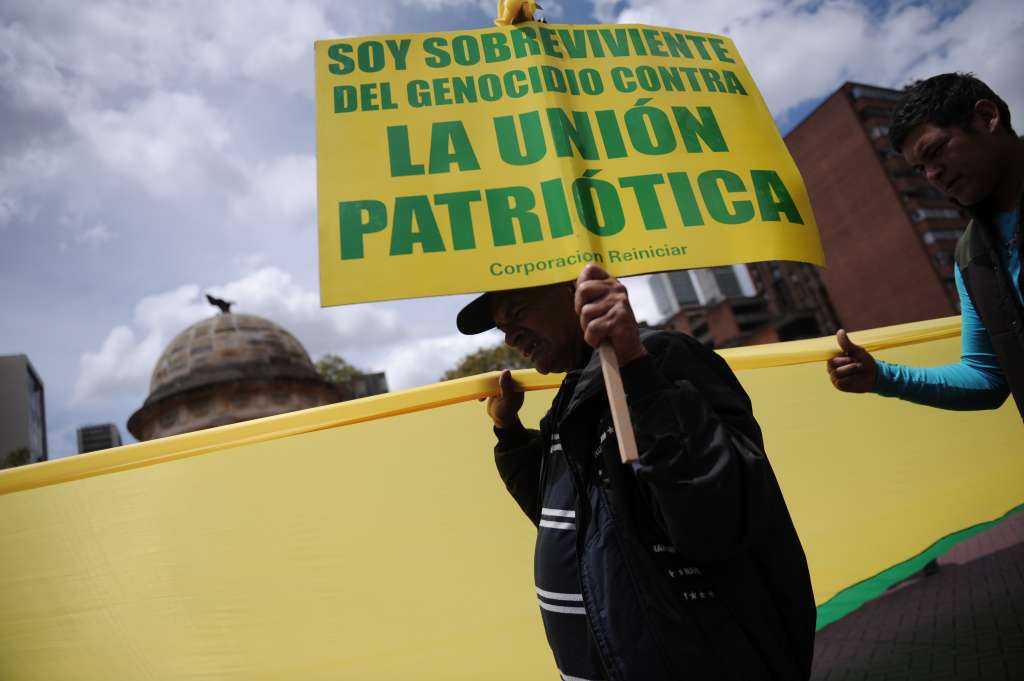 Conmemoración y marchas por las 6.528 víctimas del genocidio de la Unión Patriótica.