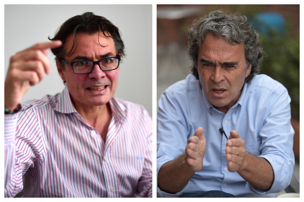 Alejandro Gaviria y Sergio Fajardo
