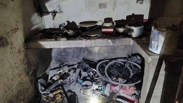 El incendio, ocurrido el domingo 12 de enero en la vereda El Progreso, habría sido causado por la fuga de una pipeta de gas en la cocina de la vivienda.