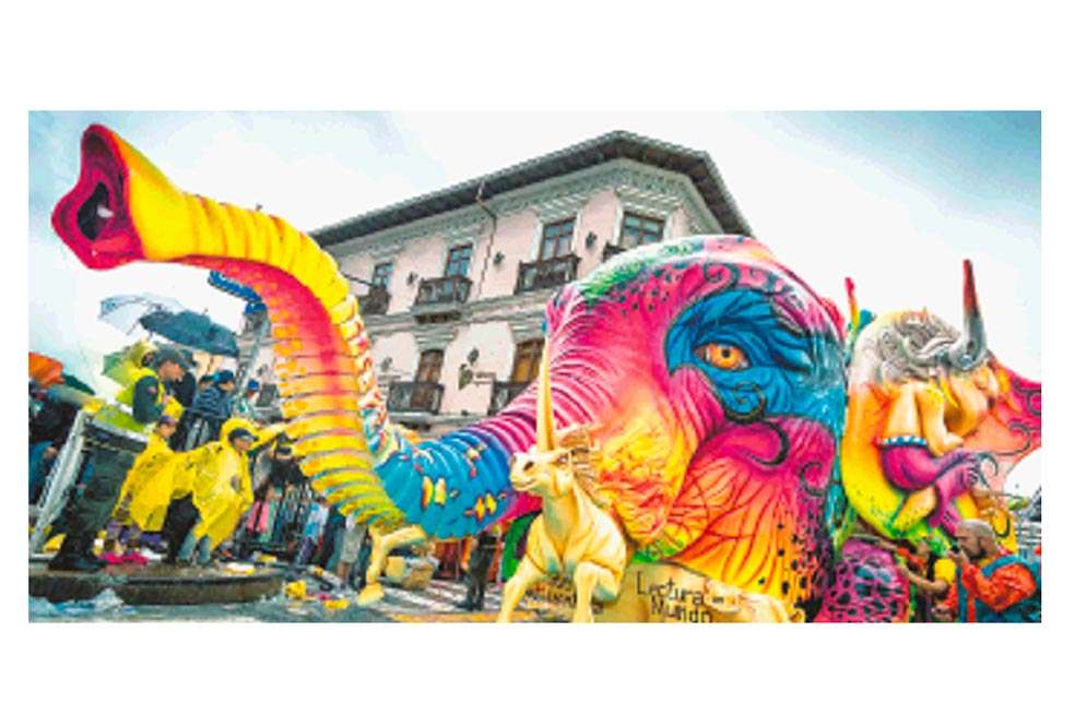 El carnaval recibe anualmente entre 300 y 500 mil visitantes. / Cortesía Corpocarnaval
