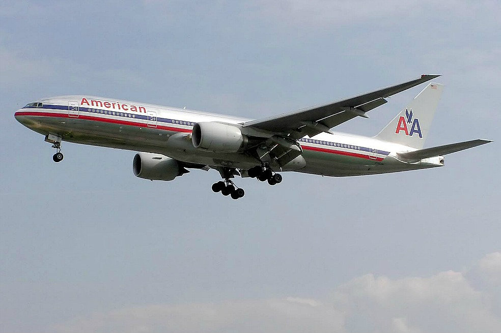 Avión de American Airlines. /Archivo