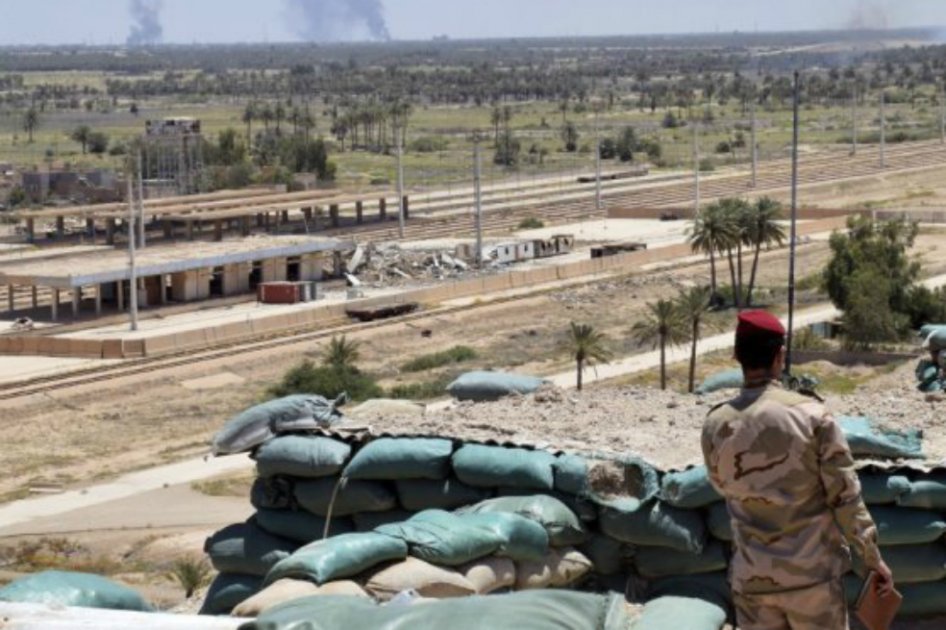Operación del ejército en las inmediaciones de la ciudad de Faluya, Irak. / EFE