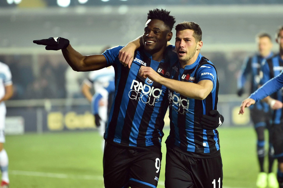 El delantero colombiano, goleador de Atalanta de Bérgamo.