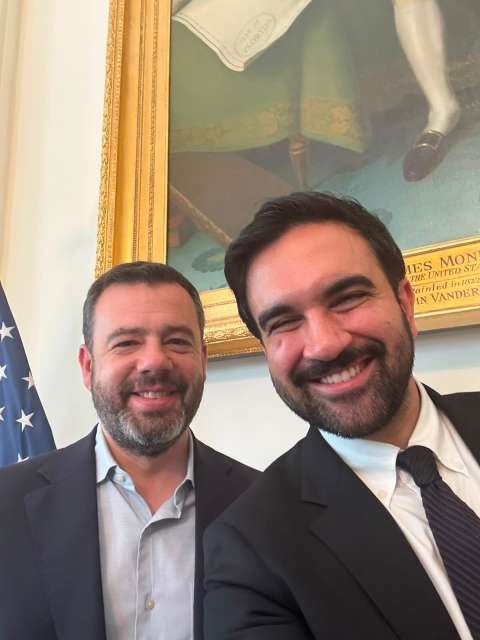 Galán se reúne con Mamdani en Nueva York, ¿de qué hablaron?