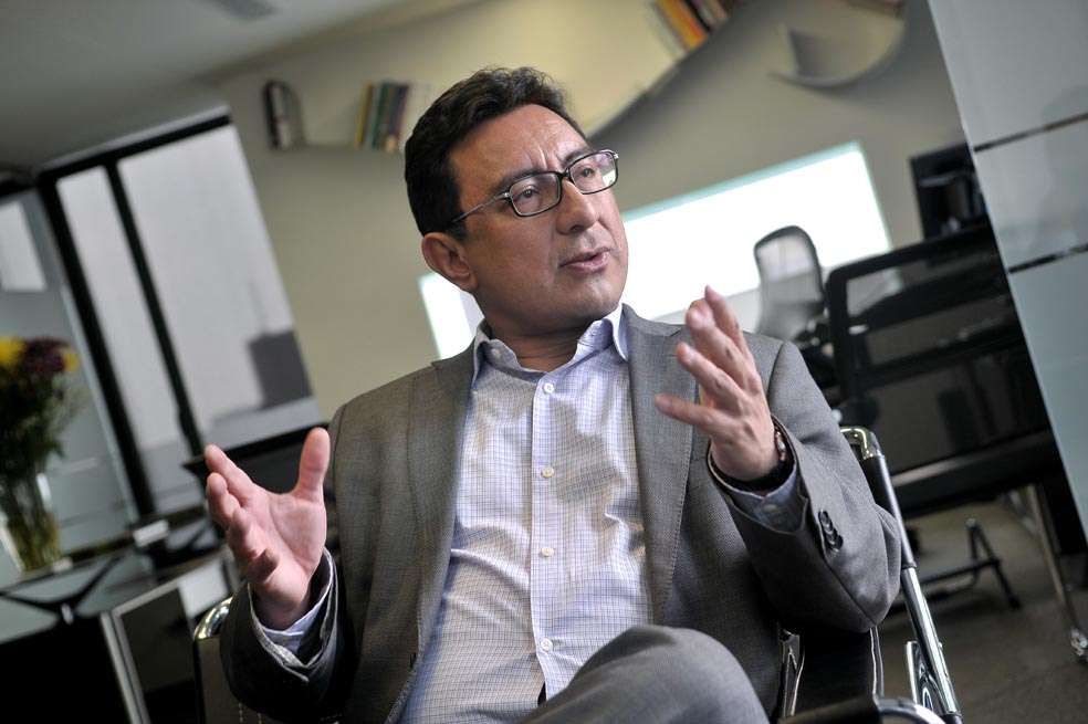 Mauricio Olivera González, presidente de Colpensiones. / Gustavo Torrijos