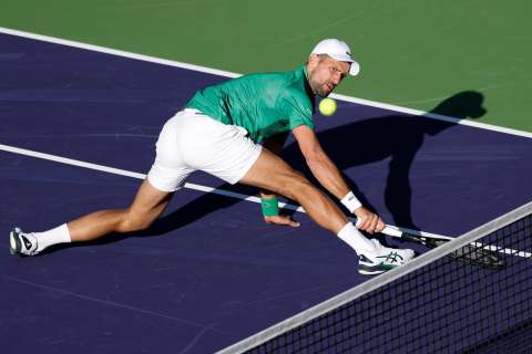Novak Djokovic quedó eliminado de Indian Wells: Van de Zandschulp dio la sorpresa