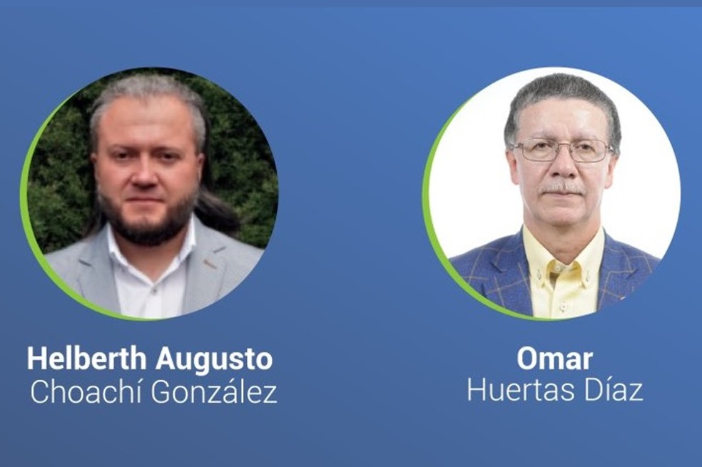 Ellos son los dos candidatos a la rectoría de la Universidad Pedagógica.