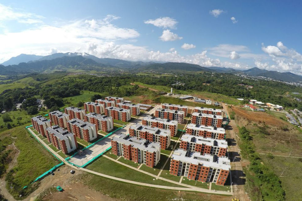 Panorámica del barrio La Gloria. Alcaldía de Florencia