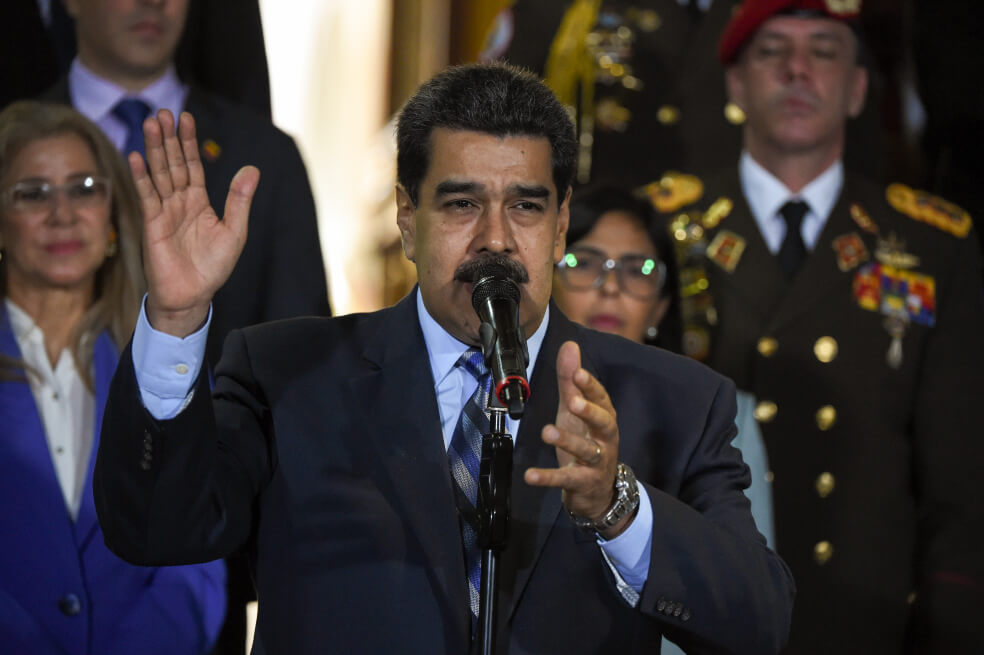 El presidente de Venezuela, Nicolás Maduro, se reunió con Michelle Bachelet la semana pasada. Hoy se presentó el informe. / AFP