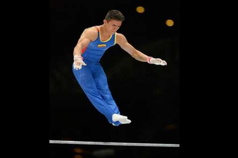 Jossimar Calvo conquistó dos medallas de oro en la Copa Corea de gimnasia