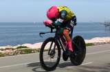 Rigoberto Urán, el mejor colombiano en la contrarreloj del Giro de Italia