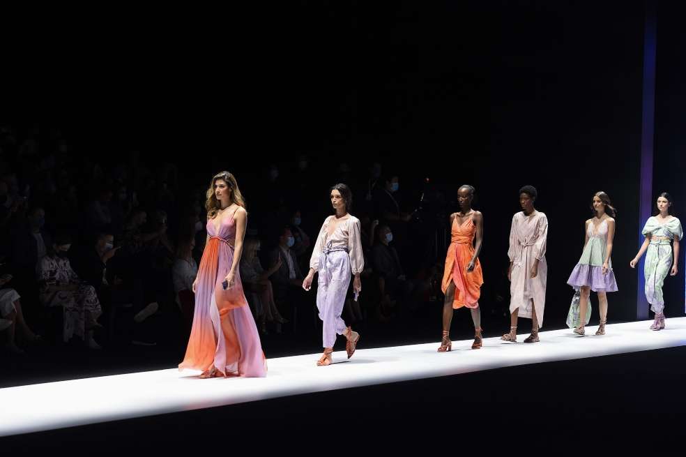 Desfile de Beatriz Camacho en Colombiamoda 2021.