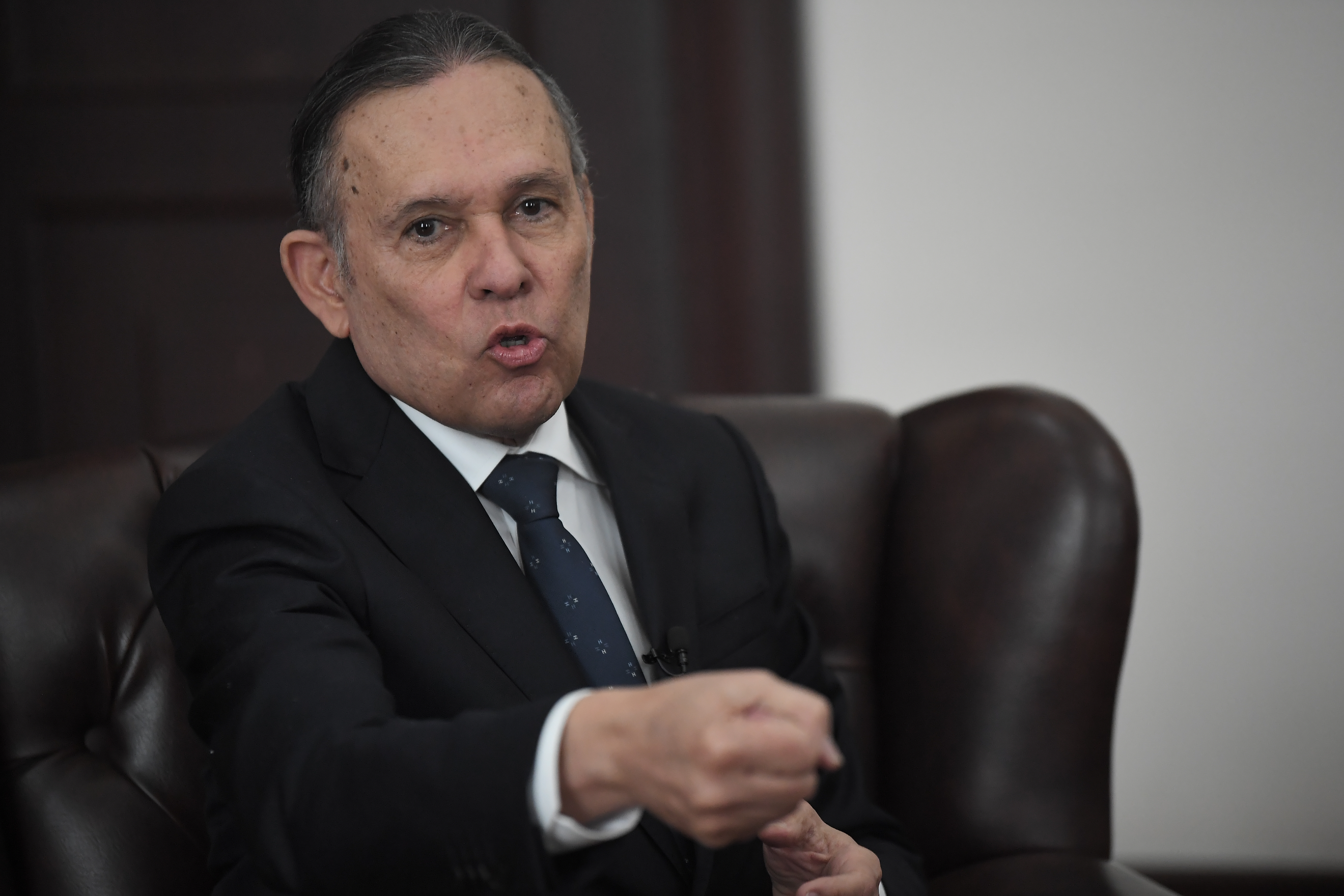 Presidente del Senado de Colombia - entrevista