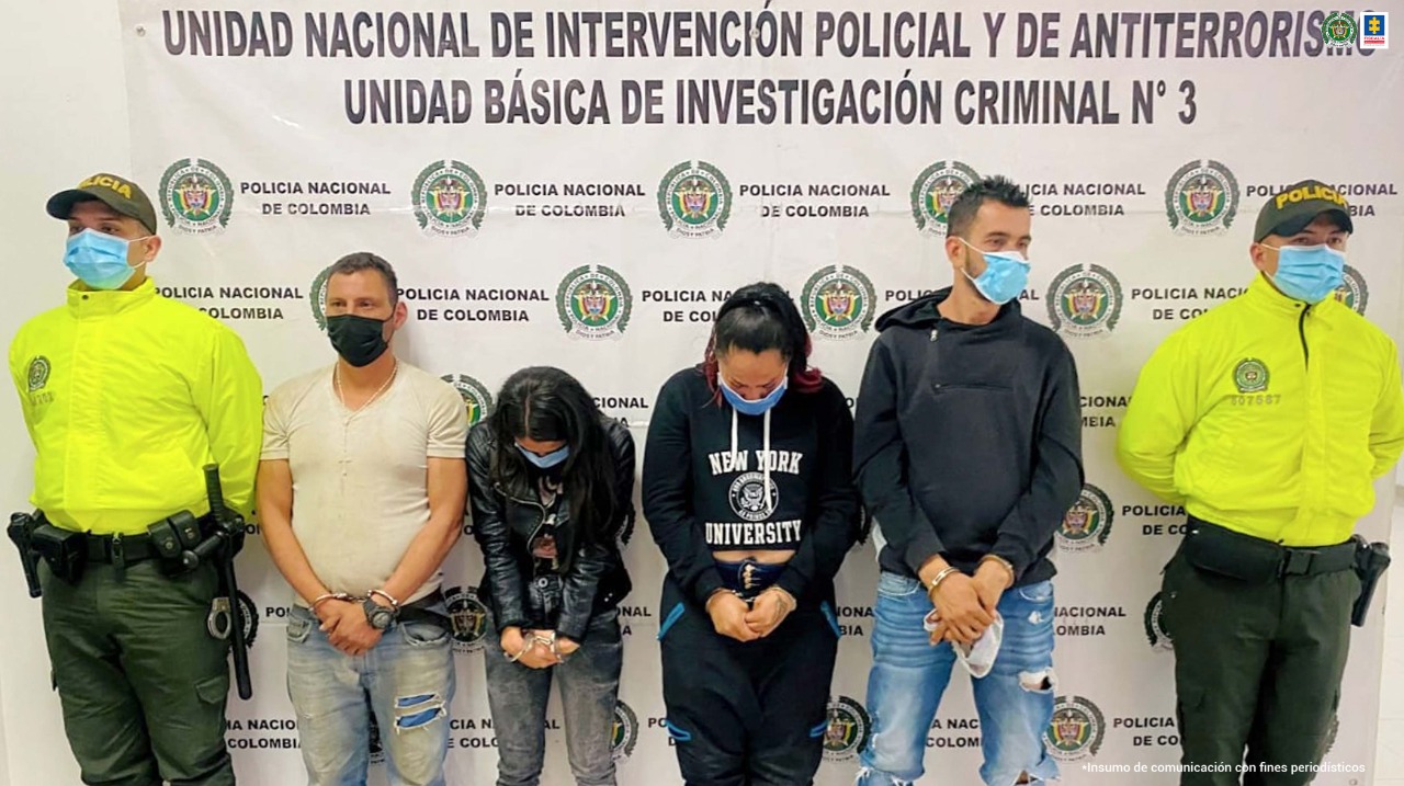 Alias los Delgados, fueron procesados por el delito de tráfico, fabricación o porte de
estupefacientes.