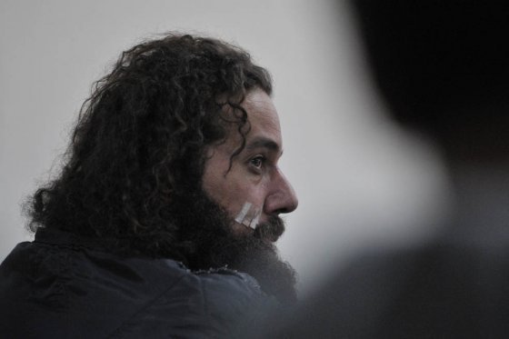 En la escena del crimen del caso Manotas