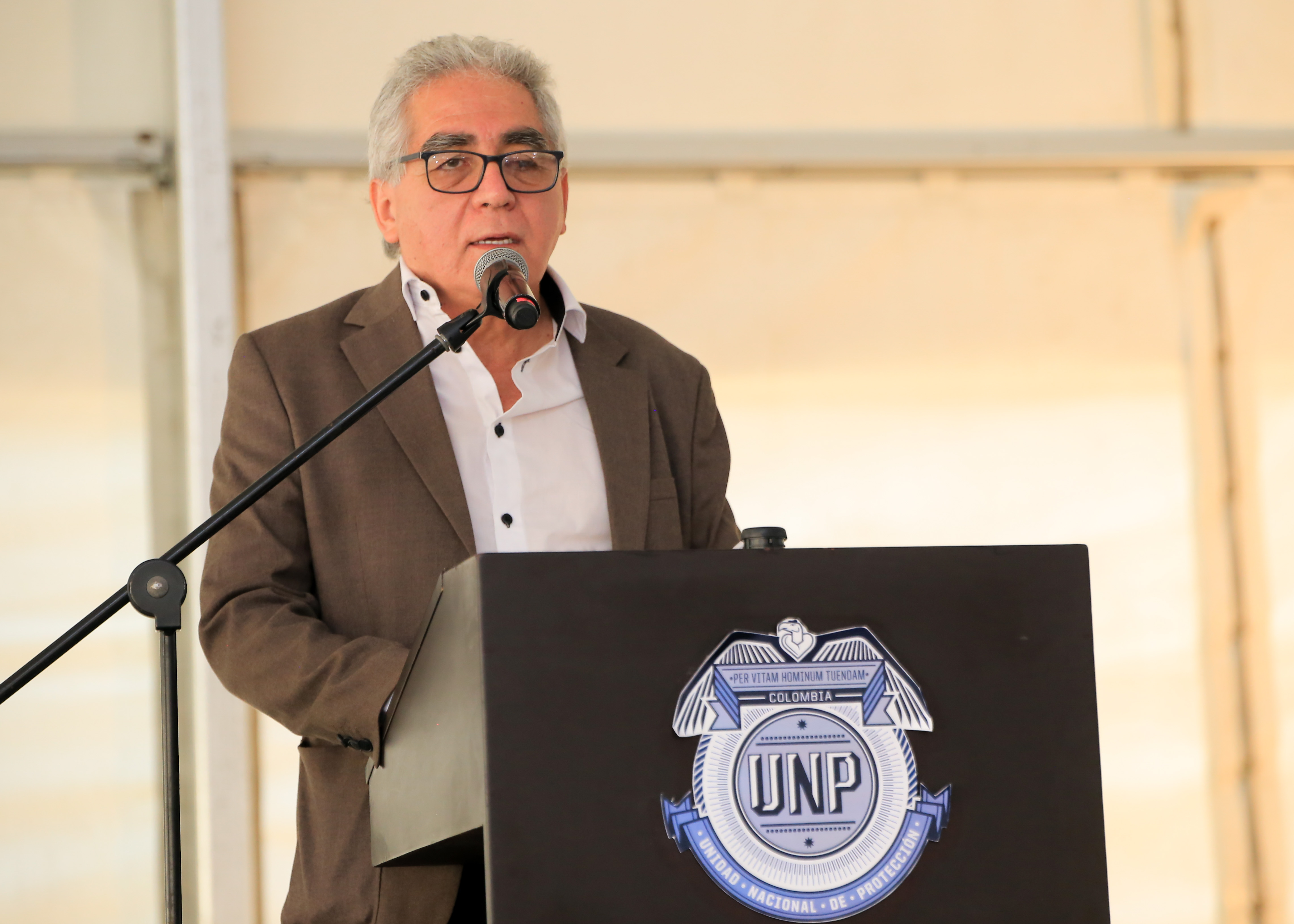 Augusto Rodríguez es el director de la Unidad Nacional de Protección desde agosto de 2022.