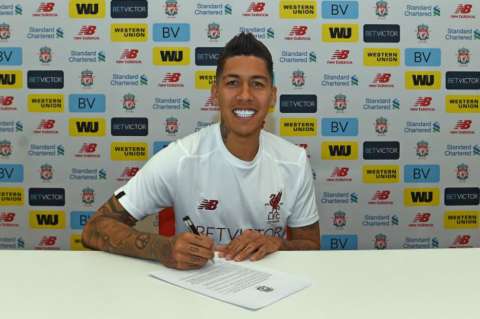 Roberto Firmino amplió su contrato con el Liverpool