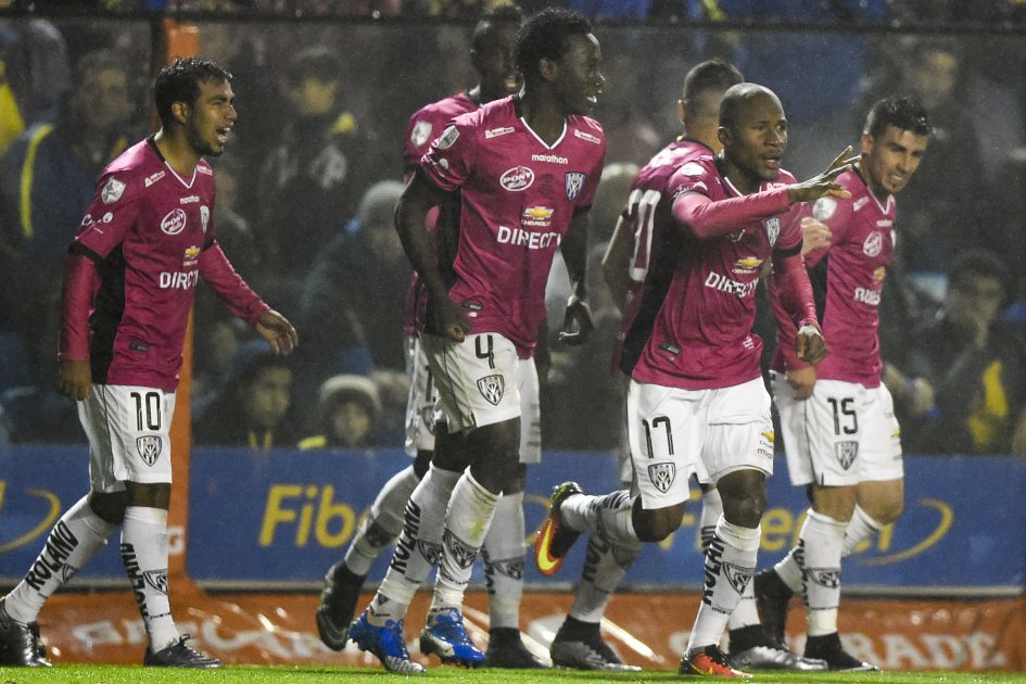 El conjunto ecuatoriano llega a la final luego de eliminar a River Plate, Pumas y Boca Juniors. / AFP