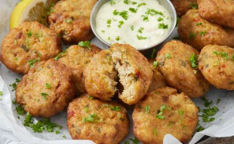 Torticas de pollo con queso para empezar la semana