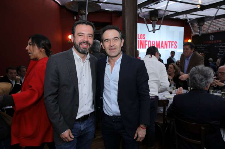 Carlos Fernando Galán y Federico Gutiérrez.