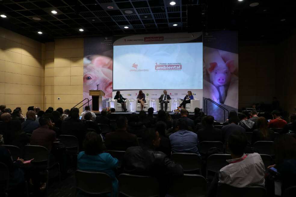 Este miércoles se realizó el primer Foro Nacional Ambiental del sector porcícola, un evento organizado por Porkcolombia-FNP en alianza con la campaña BIBO de El Espectador. / Freddy Vargas - El Espectador