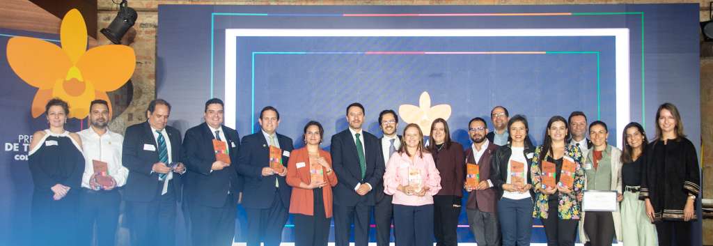 Ganadores de la cuarta versión de los Premios de Turismo Colombia CO.