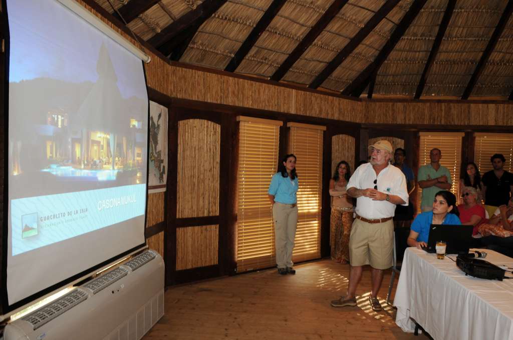 El empresario Carlos Pellas durante la presentación del hotel Mukul en 2013.