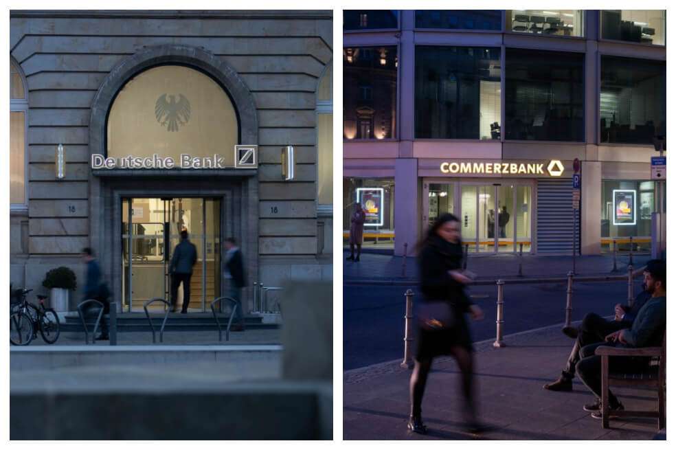 Oficinas de Deutsche Bank y Commerzbank en Alemania. / Bloomberg