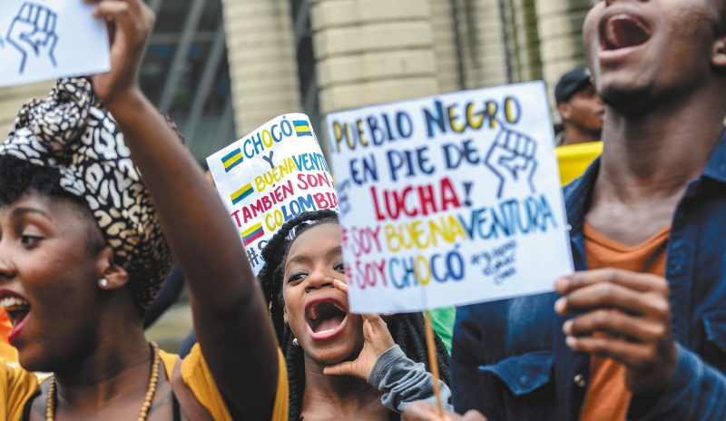 Los congresos de Colombia, Brasil y Estados Unidos tienen una marcada subrepresentación de la comunidad afro.  