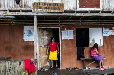 No hay garantías de seguridad para el retorno de 400 indígenas desplazados en Chocó