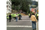 Por manifestaciones en U. Distrital, bloquean paso por Av. Circunvalar