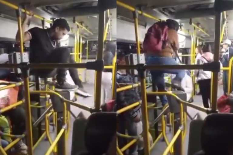 Video: conductor grabó cómo 30 personas se colaron al SITP en dos minutos