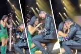 Jhonny Rivera y Jenny López se casan. Así fue la propuesta en pleno concierto