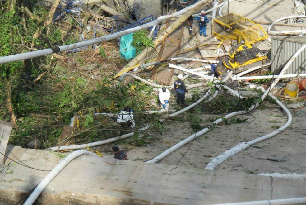 El derrumbe del puente Chirajara dejó nueve personas muertas y cuantiosos daños materiales. / Cortesía Fiscalía