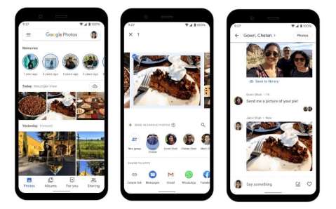 Google Fotos activa un chat para compartir fotografías