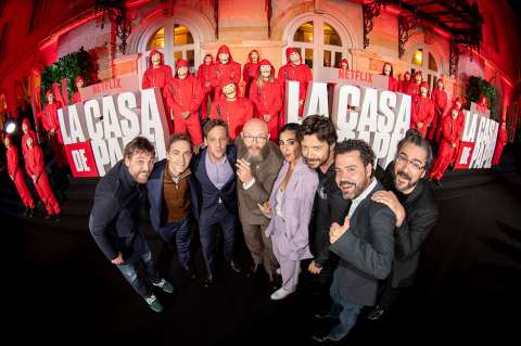 Estreno de "La Casa de Papel 3″ en Bogotá