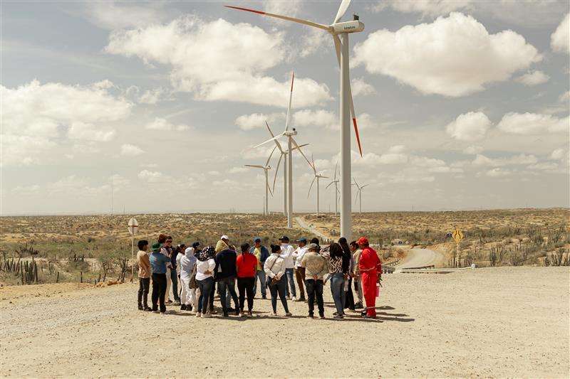 Los Wayúu buscan hacer parte de la transición energética que está ocurriendo en sus territorios. / Eduar Monsalve-SEI