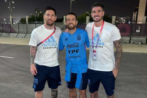 Rodrigo de Paul, Paulo Dybala y Messi: los más lindos de la Selección Argentina