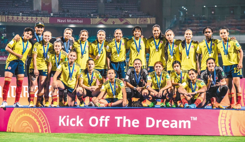 La selección Colombia sub-17 de fútbol hizo historia en el Mundial de India.