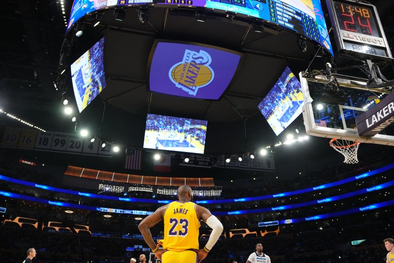 LeBron James, Los Angeles Lakers