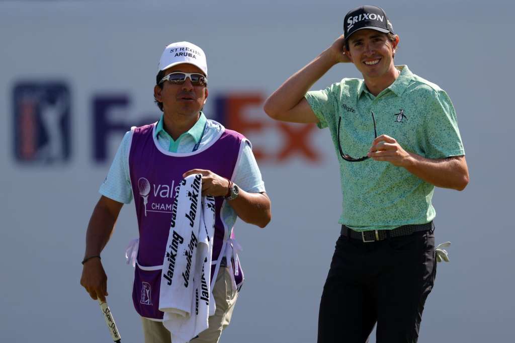 El golfista colombiano Nicolás Echavarría.