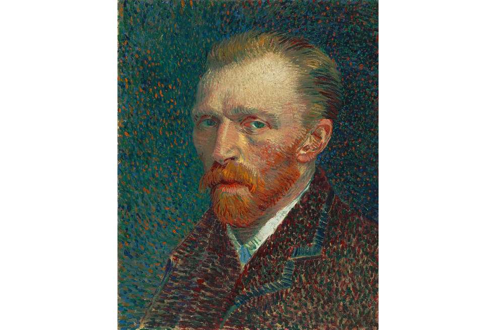 Autorretrato de Vincent Van Gogh.
